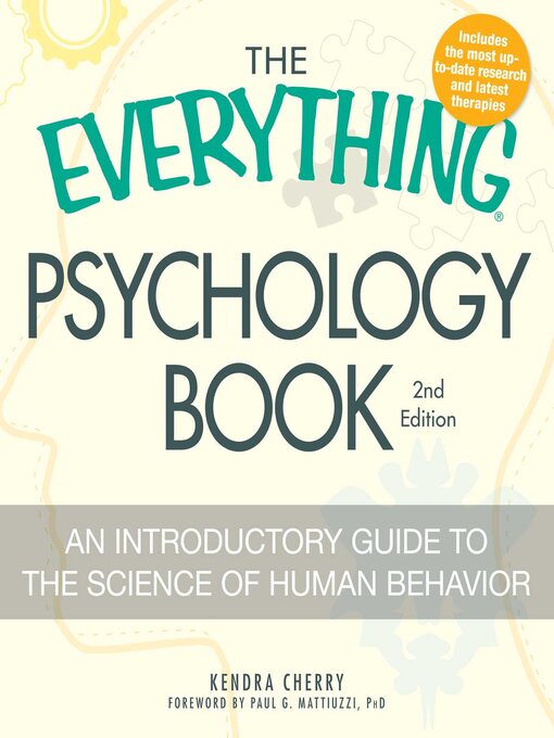 Title details for The Everything Psychology Book by Kendra Cherry - Wait list